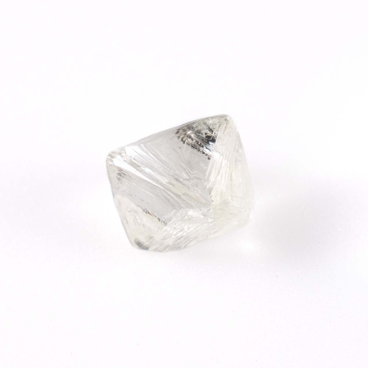 Rough Octahedron | Natural White 1.01ct