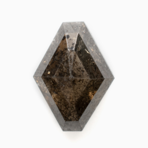 Rose Cut | Mossy Salt and Pepper Kite 0.72ct