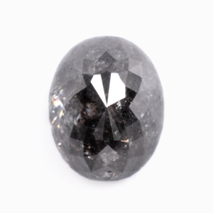 Double Cut | Salt and Pepper Oval 4.82ct