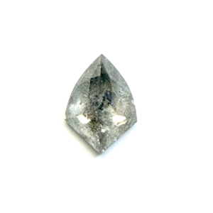 Double Cut | Salt and Pepper Unique Shield from Canada 2.68ct