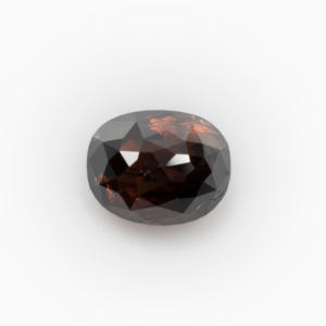 1.85ct Brown Reddish Rose Cut Oval