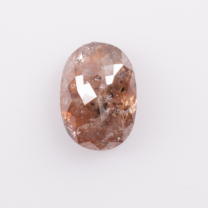 2.40ct Reddish Salt and Pepper Oval Double Cut