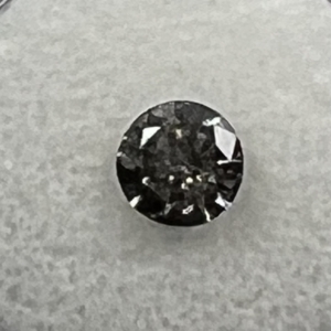 Full Cut Salt and Pepper Round 1.44ct