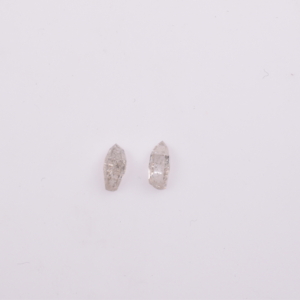 Matched Pair | White Rose Cut Unique Shape 1.0ct