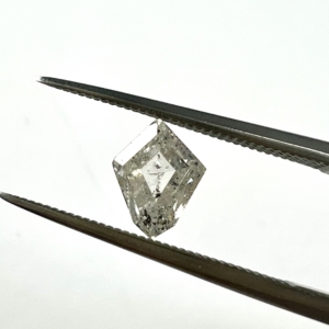 0.84 Salt and Pepper Kite/Shield Step Cut