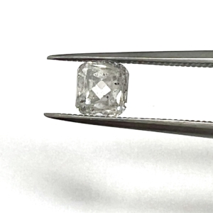 Double Cut Unique Salt and Pepper Marquise 0.85ct