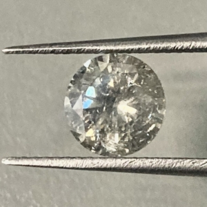 Round Brilliant Cut Fancy Grey 1.54CT