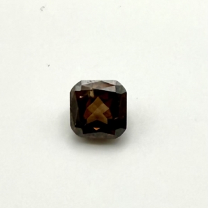 Double Cut Champagne/Cognac Cushion 1.09ct