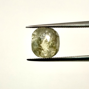 Double Cut Green Cushion 1.93ct