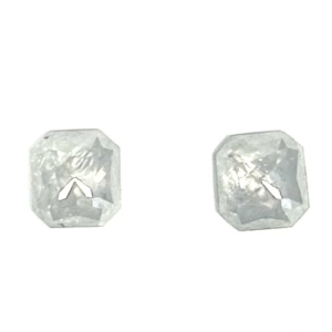 Rose Cut | Matched Pair Cushion 2.7ct