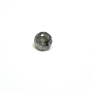 1.64ct Salt & Pepper Round Brilliant Cut