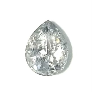 Double Cut Pear Dalmatian Diamond 1.16ct