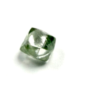 Octahedron green VS+ Uncut Raw Rough 1.00ct