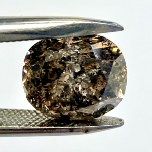 Brown Brilliant Cut Cushion 1.43ct