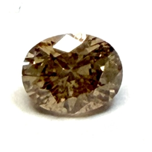 Oval Brilliant Cut Brown 0.55ct