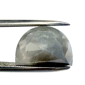 Half Moon Rose CUT SALT & PEPPER 3.54ct