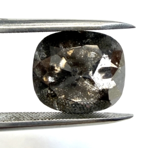 Cushion Rose CUT SALT & PEPPER 4.62ct