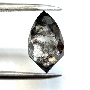 Shield Rose CUT SALT & PEPPER 2.41ct