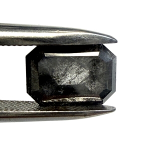 Emerald CUT SALT & PEPPER 1.24ct