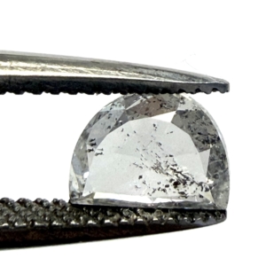 Half Moon Rose CUT SALT & PEPPER 0.80ct