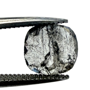 Cushion Rose CUT SALT & PEPPER POLISHED 1.10ct