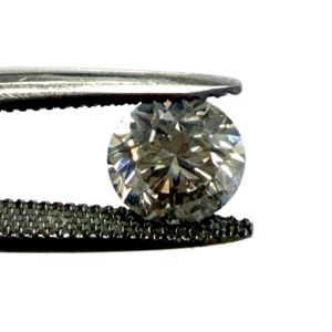 Round Brilliant Cut Salt and Pepper 1.01ct