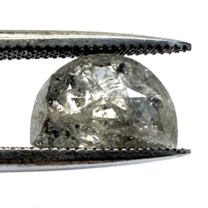 Half Moon Rose CUT SALT & PEPPER 2.85ct