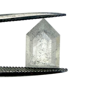 Rose Cut Salt and Pepper Bullet 2.27ct