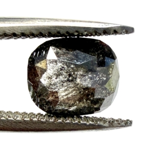 Cushion Rose CUT SALT & PEPPER 1.34ct