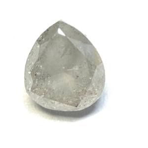 Pear Double Cut SALT & PEPPER 1.91ct