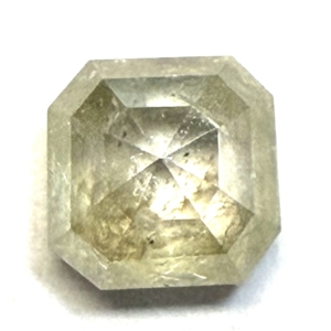 Cushion Rose Cut Yellowish 1.55ct