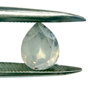Pear Double Cut SALT & PEPPER 0.92ct