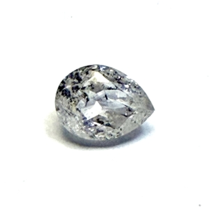 Pear Double Cut SALT & PEPPER 1.18ct