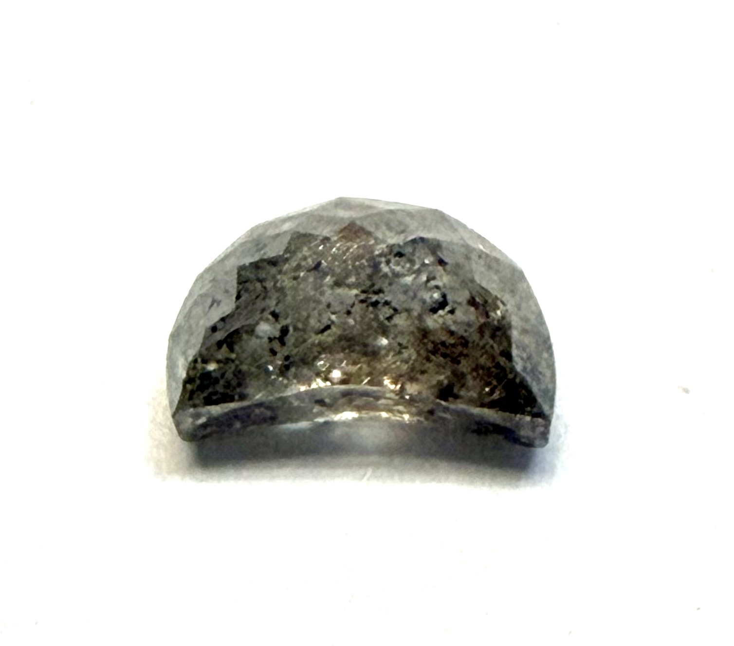 Half Moon Rose CUT SALT & PEPPER 1.11ct