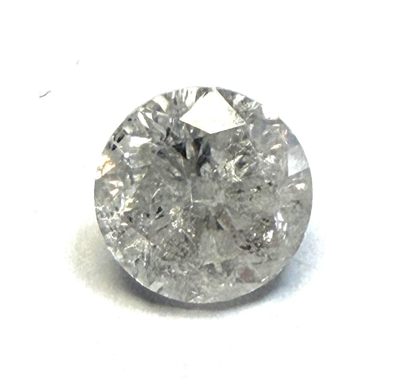 Round Brilliant Cut Salt and Pepper 2.25ct - Image 2