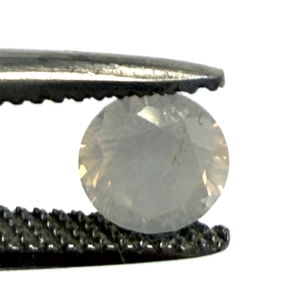 Round Brilliant Cut Milky White Diamond 0.40ct