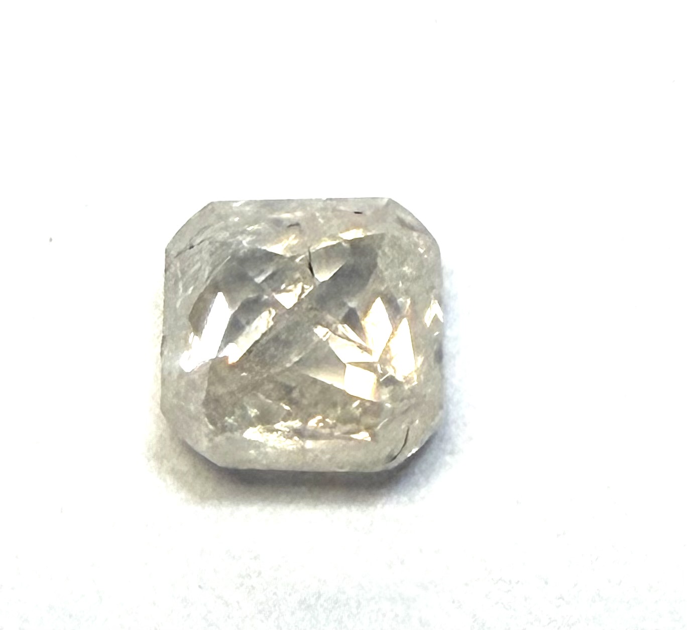 Cushion Rose CUT SALT & PEPPER 0.98ct - Image 2