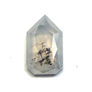 Rose Cut Icy Grey Shield 1.01ct