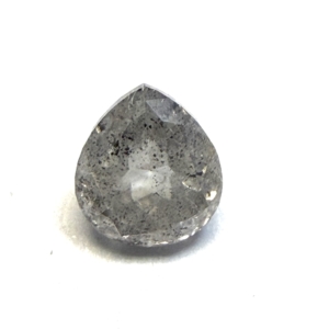 Pear Brilliant Cut SALT & PEPPER 1.28ct