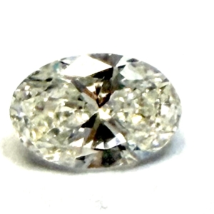 Oval Brilliant CUT White I/VS Color 0.38ct
